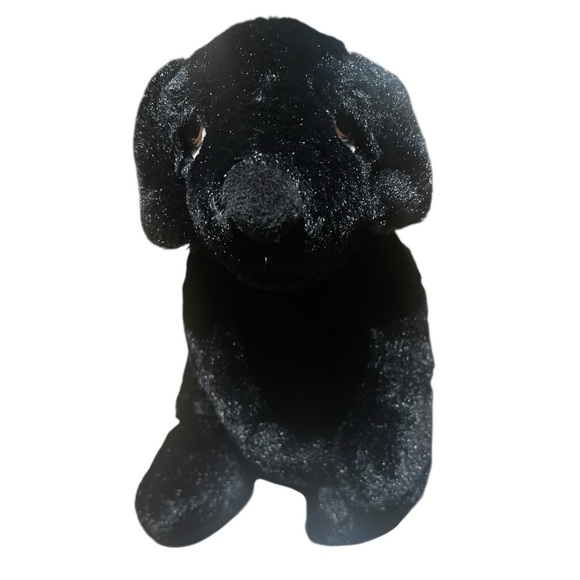 Golden Bear Co 9” Plush Sad Puppy Dogs Set Basset Hound Black Lab Stuffed Toy - Picture 9 of 13
